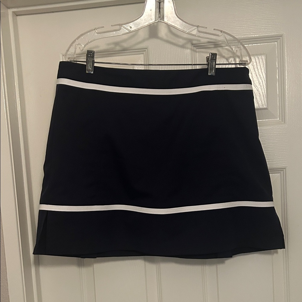 adidas Navy blue Skort with White Accents